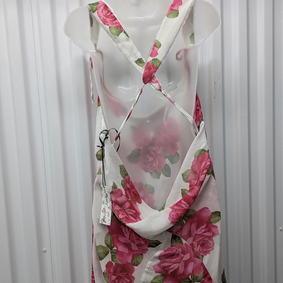 Forever 21 Pink and White Floral Maxi Dress - Picture 6 of 12